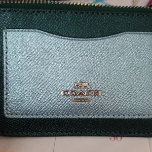 Women's coach card holder